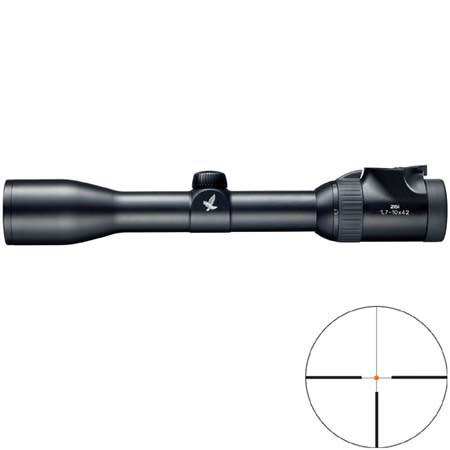 1.7-10x42mm Z6i Series Rifle Scope, Matte Black Finish with Illuminated 4A-i Reticle, 30mm Tube.