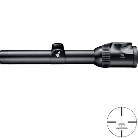 Swarovski Optik 1-6x24 Z6i L 2nd Gen Riflescope, Illum BRT-I Reticle, 30mm Tube