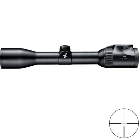 Swarovski Optik 1.7-10x42 Z6i 2nd Gen Riflescope, Illum 4A-I Reticle, 30mm Tube