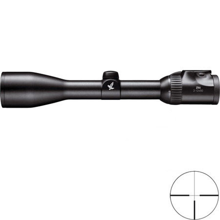 Swarovski Optik 2-12x50 Z6i Gen2 BT Riflescope, Illum 4A-I Reticle, 30mm Tube