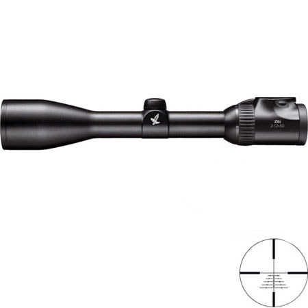 Swarovski Optik 2-12x50 Z6i 2nd Gen Riflescope, Illum BRH-I Reticle, 30mm Tube