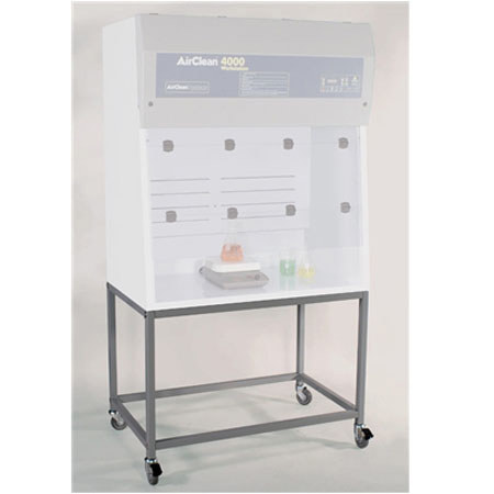Sirchie Optional Steel Cart for 60" Ductless ID Workstations