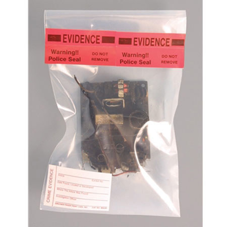 Sirchie Arson Evidence Collection Bags, 20" x 30" x .002" Size, 50 Set