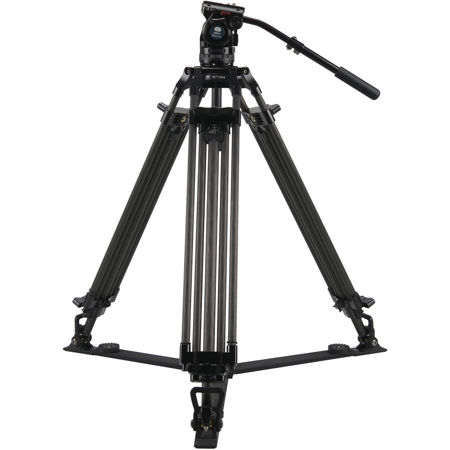 Sirui BCT-2203 3-Section CF Video Tripod w/BCH-10 Video Head, 13.2 lbs Capacity