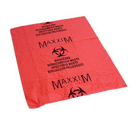 Sirchie Biohazard Disposable Bag, 24x24"/500