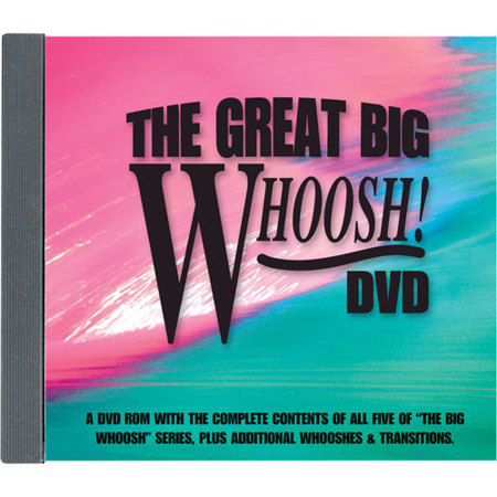 Sound Ideas Big Whoosh Audio Combo Production Elements Audio CDs, 5 CDs