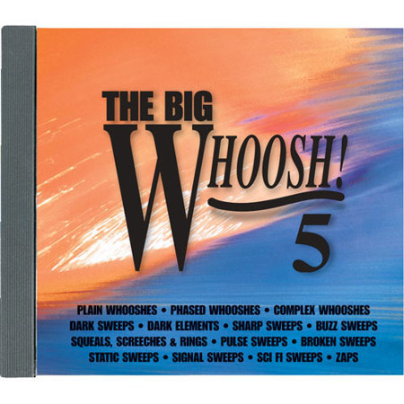 Sound Ideas Big Whoosh 5 Production Elements Audio CD