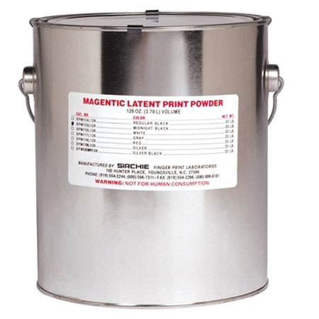 Sirchie Magnetic Latent Print Powder, 128oz, Gray