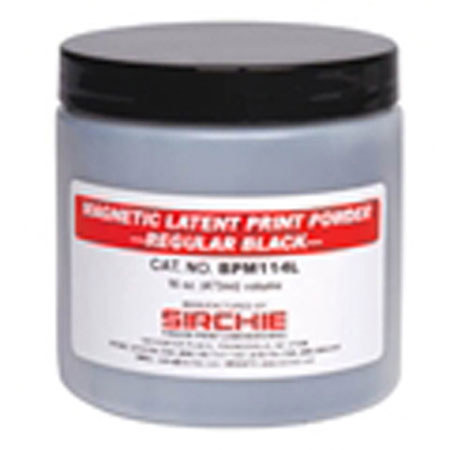 Sirchie Magnetic Latent Print Powder, 16oz, Silver/Black