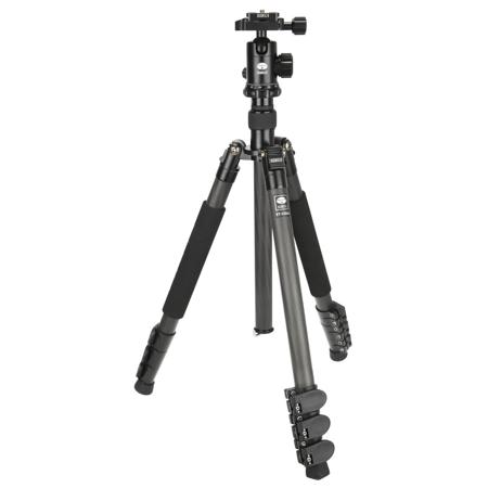 Sirui ET-1204 4-Section Carbon Fiber Tripod with E-10 Ball Head
