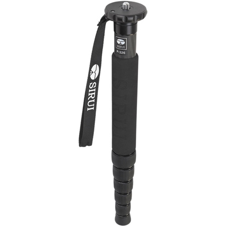 Sirui P-326 6 Section Carbon Fiber Monopod, 22 lb. Load Capacity