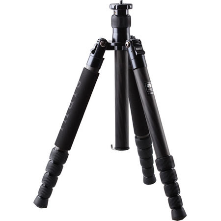 Sirui T-2205X 5-section Carbon Fiber Tripod with QR Ballhead Kit- Black