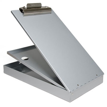 Sirchie Two Compartment Aluminum Clipboard