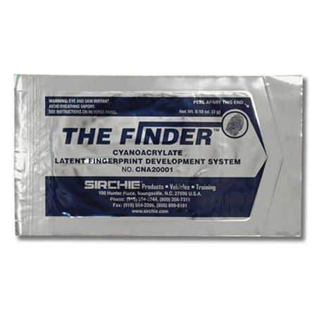 Sirchie The Finder Cyanoacrylate Packets, 5 Pack
