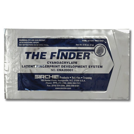 Sirchie THE FINDER Cyanoacrylate Packets, 100 Each