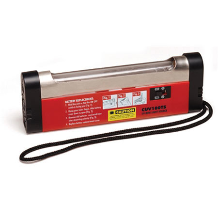 Sirchie Shortwave UV Mini Light Source with 4 AA Alkaline Batteries