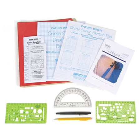 Sirchie Basic Crime Scene Sketch Kit