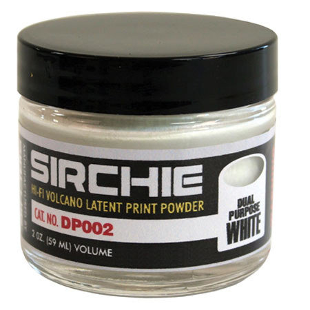 Sirchie 2oz Dual Purpose "HI-FI" Latent Print Powder, White