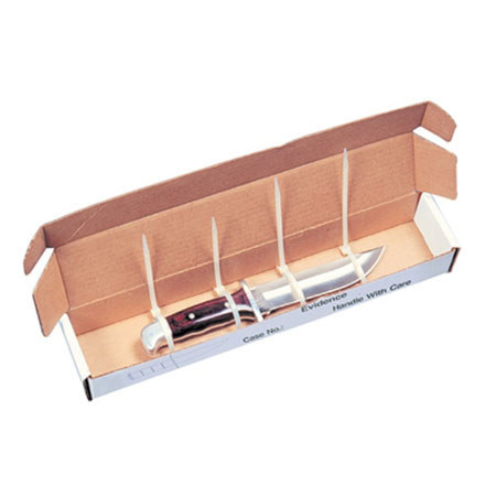 Sirchie Knife Evidence Boxes, Set of 25