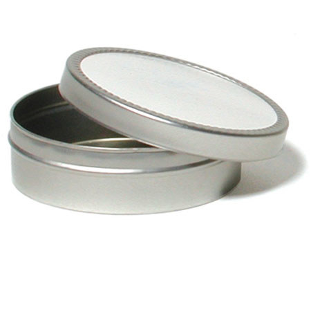 Sirchie Evidence Collection Metal Containers, 4 fl oz, 3.125x0.9375", Set of 25