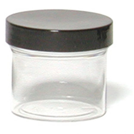 Sirchie Evidence Collection Polystyrene Jars, 2 oz, Set of 15