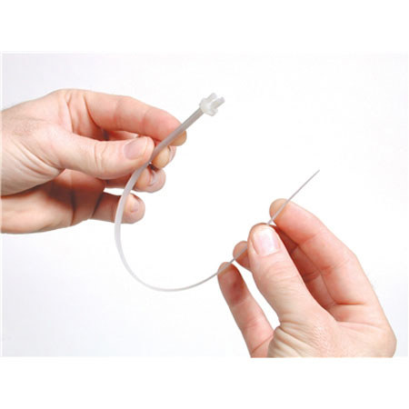 Sirchie 12" Nylon Releasable Evidence Ties, Set of 100