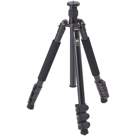 Sirui ET-1004 4-Section Aluminum Travel Tripod with Flip Locks, 55" Max Height
