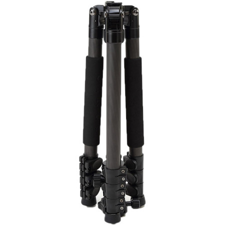 Sirui ET-2204L 4-Section Carbon Fiber Travel Tripod Legs, 47.8" Max Height