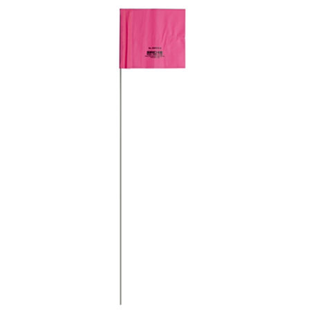 Sirchie Evidence Marking Flags, 100 Pack, Pink