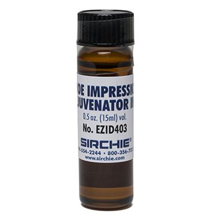 Sirchie Shoe Impression Rejuvenator Ink, 0.5 oz (15ml) Bottle