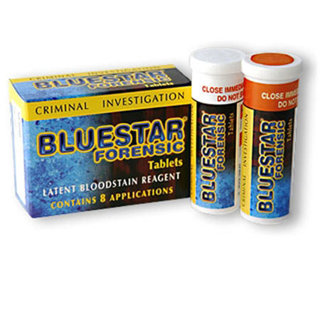 Sirchie Bluestar Forensic Tablets, 8 Applications