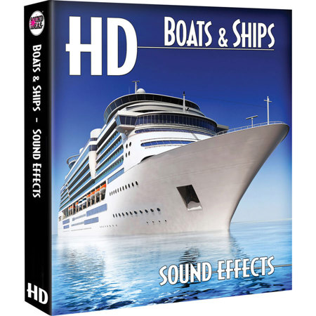 Sound Ideas HD-Boats & Ships Sound Effects Library on Hard Drive - Mac