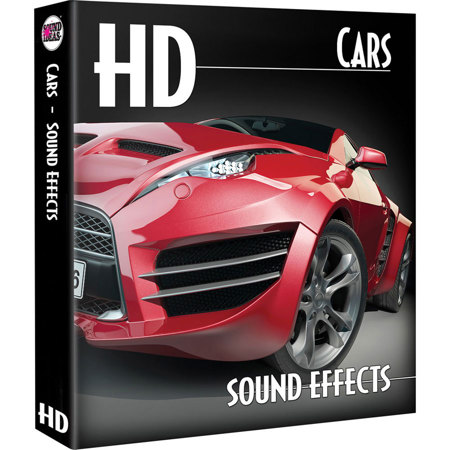 Sound Ideas HD-Cars Sound Effects Library on Hard Drive - Mac