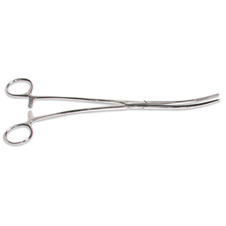 Sirchie 10" Curved Stainless Steel Hemostats