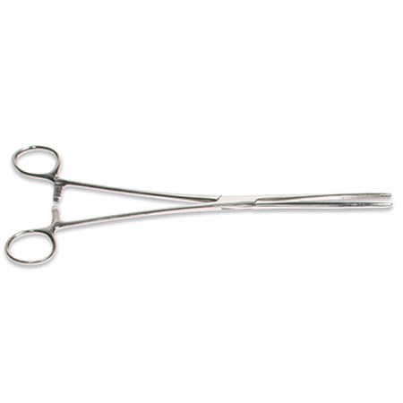 Sirchie 10" Straight Stainless Steel Hemostats