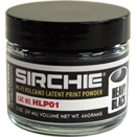 Sirchie Heavy Black "Hi-Fi" Volcano Latent Print Powder, 2oz