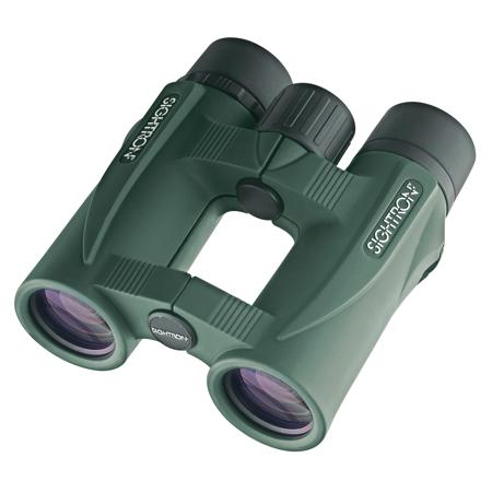 Sightron 8x32 SII Blue Sky Roof Prism Binocular, 8.0 Degree Angle of View, Black