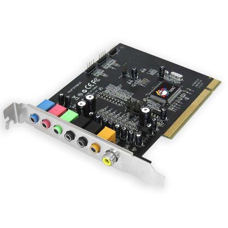 SIIG Digital SoundWave 7.1 PCI Surround Sound Card for Internet/DVD/MP3/Gaming
