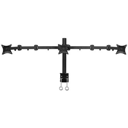 SIIG Articulating/Full-Motion Desk Mount with Triple Arm for 13 to 27" Monitor