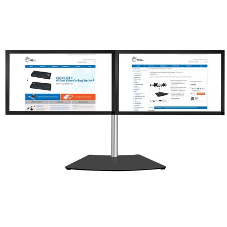 SIIG Easy-Adjust 13 to 27" Dual Monitor Desk Stand