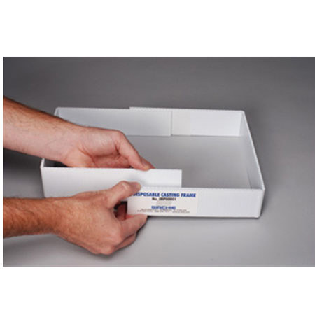 Sirchie Disposable Casting Frames, Set of 4