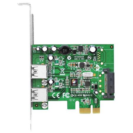 SIIG DP 2-Port USB 3.0 PCIe Adapter