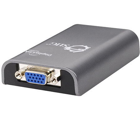 SIIG USB 2.0 to VGA Pro Adapter, Gray