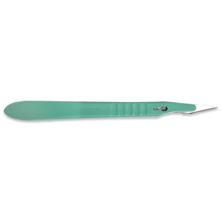 Sirchie Disposable Scalpel, Pointed Blade, Set of 10