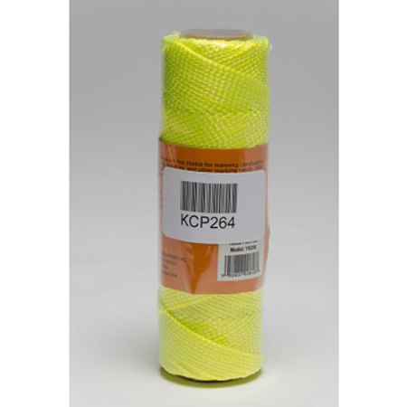 Sirchie Yellow Twisted Nylon Twine, 275' (84m)