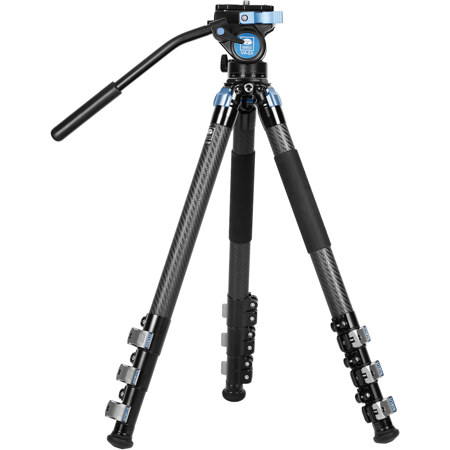 Sirui L-324F Landscape 4-Section Carbon Fiber Tripod with VA-5X Video Head