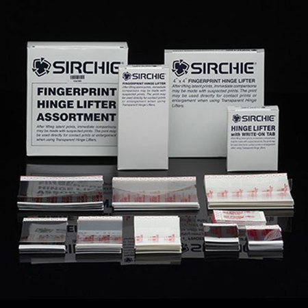 Sirchie Write-On Tab Super Assortment Hinge Lifters