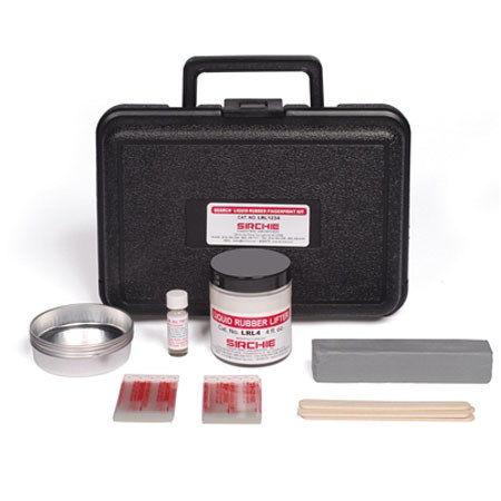 Sirchie Search Liquid Rubber Fingerprint Lifter Kit
