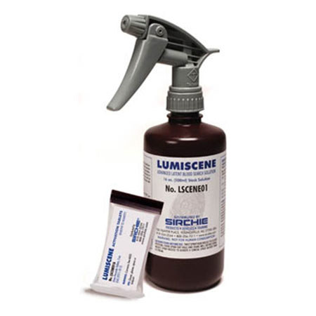 Sirchie Lumiscene Blood Search Kit, 500ml