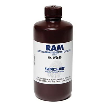 Sirchie RAM After Fuming Fluorescent Dye Stain, 500ml